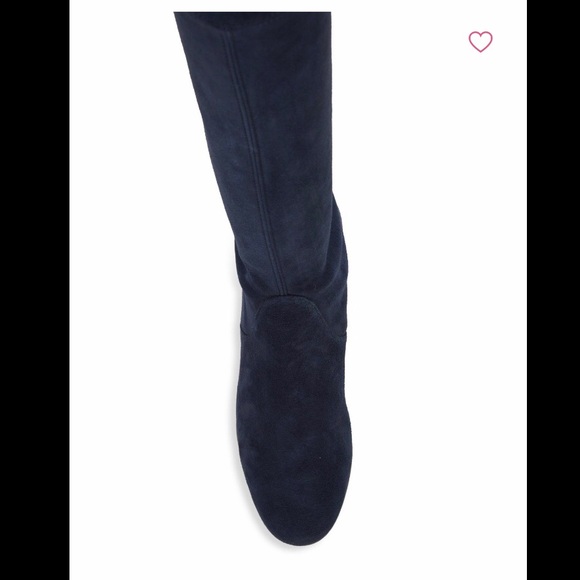 🚫SOLD🚫Stuart Weitzmen black suede over the knee - Picture 5 of 6
